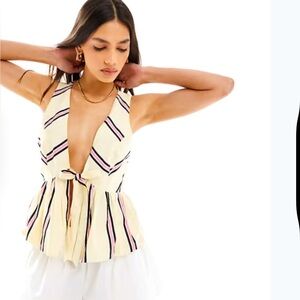 ASOS Peplum top